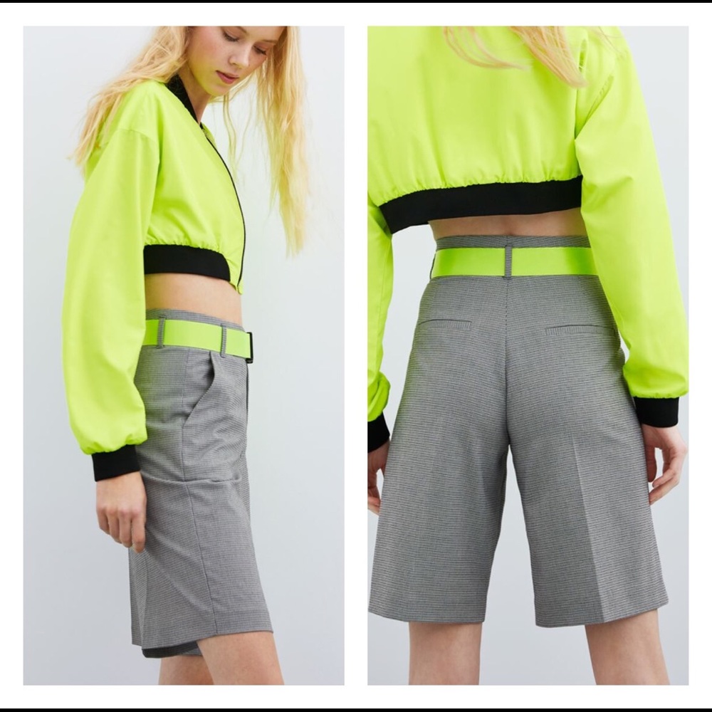 Zara Check Bermuda shorts  XS